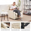 LOVMOR Large Manual Recliner Chair in Fabric for Living Room - 4 of 4