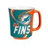 Miami Dolphins, 14oz  Ceramic with Matching Box - 2 of 4