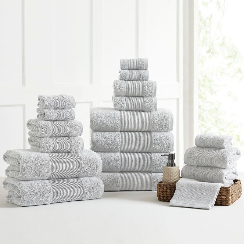 Air Cloud 18-Piece Towel Set., 1 of 3