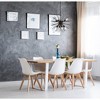 Elegant Lighting Timber 8 lights black pendant - 2 of 4
