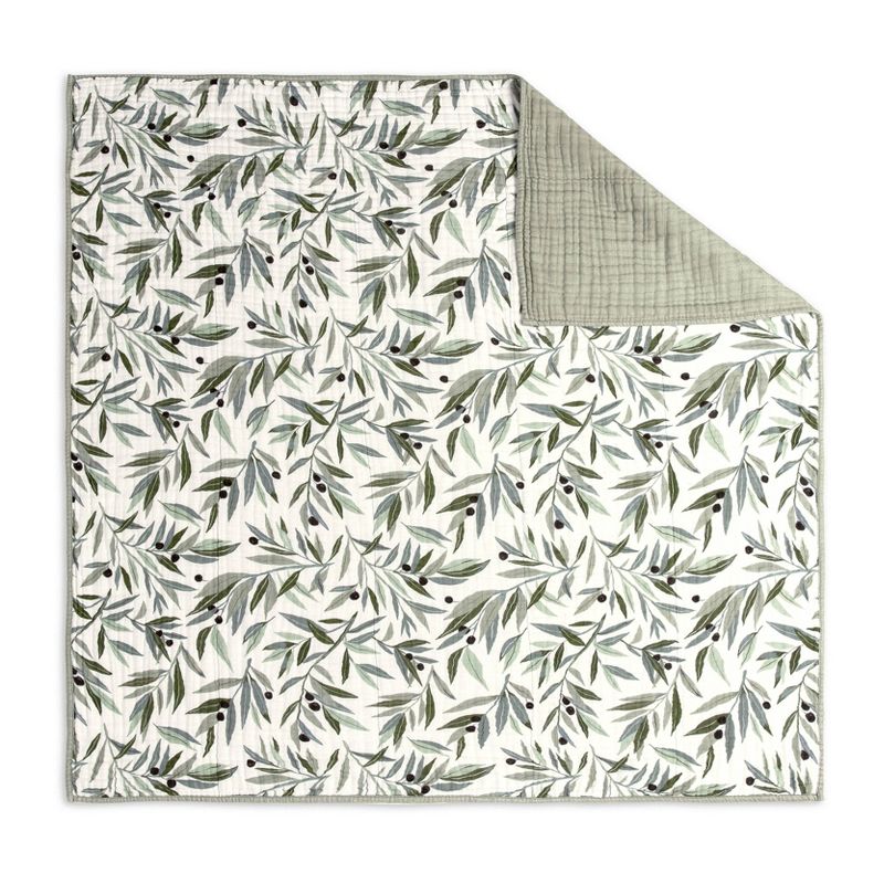 Babyletto Olive Branches Muslin Quilt, 3 of 7