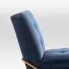 eLuxury Upholstered Tufted Accent Chair - 3 of 4