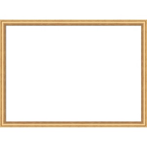 Amanti Art Salon Scoop Gold Framed Dry Erase Magnetic Board - 1 of 4