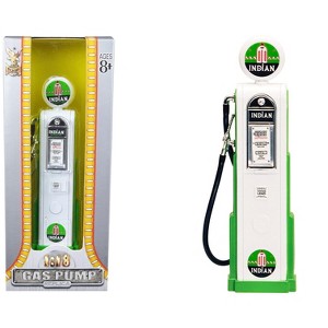 Indian Gasoline Vintage Gas Pump Digital 1/18 Diecast Replica by Road Signature - 1 of 3