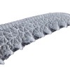 14" x 14" Polystone Starfish Wall Decor with Hanging Rope Gray - Olivia & May: Nautical Beach Art - 3 of 4