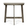 HALF-ROUND BISTRO TABLE - 3 of 4