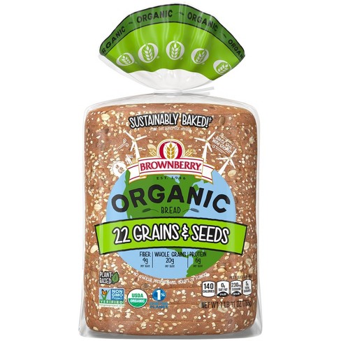 Brownberry Organic 22 Grains & Seeds Bread - 27oz : Target