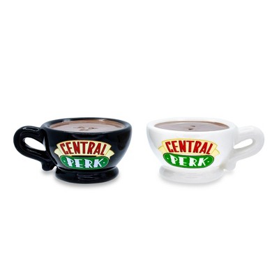 Silver Buffalo Friends Central Perk Ceramic Salt and Pepper Shakers | Set of 2