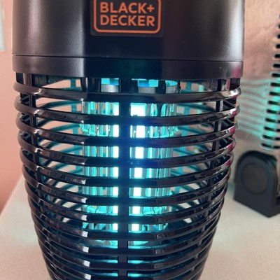 BLACK+DECKER Outdoor Electric UV Zapper - 24-Watt, Kills Mosquitos, Flies,  Gnats, Non-Toxic, Indoor/Outdoor, 1/2 Acre Coverage