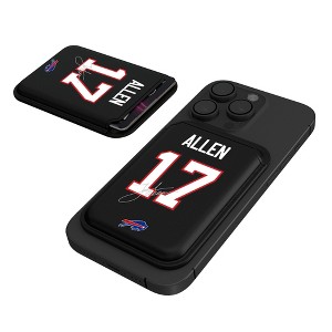 Keyscaper NFL Buffalo Bills Players Game Tactic Black Magnetic Credit Card Wallet - 1 of 3