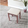 Sanlo Wood Dressing Make Up Dressing Table and Chair Set, Rose Gold - 4 of 4