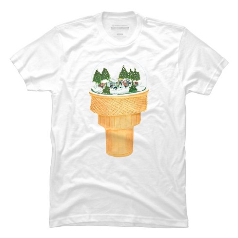 Men's Design By Humans Sno-Cone By BullShirtCo T-Shirt - image 1 of 4