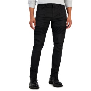 I.N.C International Concepts Mens Night Coat Wash Skinny Fit Jeans, Black, 40W x 31L - 1 of 1