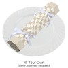 Big Dot of Happiness Tan Checkered Party - No Snap Party Table Favors - DIY Cracker Boxes - Set of 12 - 2 of 4