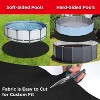 Above Ground Pool Protective Pads, Durable Geotextile Liner Underlay Preventing Punctures from Roots, Rocks, and Grass - 4 of 4