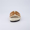 CUSHIONAIRE Cuddle Fur Slippers for Women Faux Shearling Slide Sandal +Memory Foam, Wide Widths Available - 3 of 4