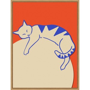 Amanti Art Catalyst by Uma Gokhale Framed Canvas Wall Art - 1 of 4