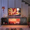 Pinmoco 63" LED TV Stand for TVs up to 70", Gaming Entertainment Center with Storage Cabinet and Adjustable Shelf - 2 of 4