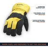 RefrigiWear Men’s Cowhide and Canvas Insulated Leather Work Gloves - image 3 of 4