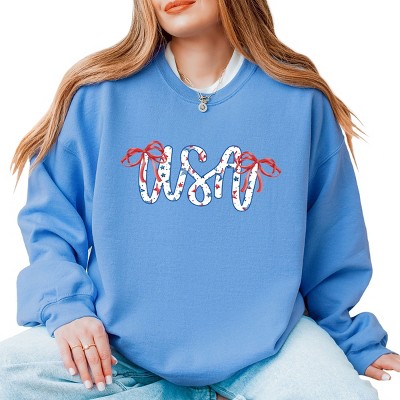 Simply Sage Market USA Cursive Coquette Sweatshirt