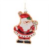 Glass Santa and Snowman Cookie Ornament (Set of 12) - 4 of 4