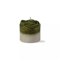 tagltd Succulent Candle Small Hand-Poured Paraffin Wax Outdoor Use