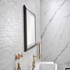 FONTOI Aluminum Frame Wall-Mounted Bathroom Mirror with Anti-Fog and Memory Function, Modern Decorative Accent for Washroom, Brown, 40"*24"*1.5" - 3 of 4