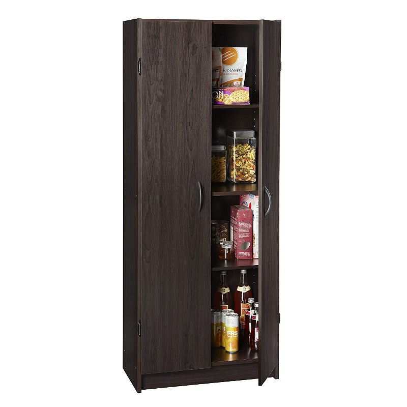 ClosetMaid Sturdy Wooden Pantry Cabinet with Fixed and Adjustable Shelves for Added Storage, 4 of 7