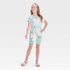 Girls' Ribbed Bike Shorts - Cat & Jack™ - 3 of 3