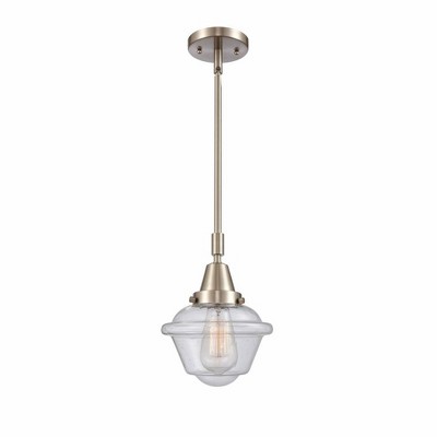 Oxford - 1 Light Stem Hung Mini Pendant In Traditional Style-9.13 Inches Tall and 7.5 Inches Wide
