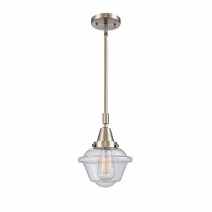 Oxford - 1 Light Stem Hung Mini Pendant In Traditional Style-9.13 Inches Tall and 7.5 Inches Wide - 1 of 1