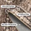 TROPOW 8x10 Washable Rug Vintage Non Slip Oriental Carpet Low Pile Foldable Throw Rugs - 3 of 4