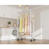 VIPEK R1 Rolling Clothes Rack with Jewelry Pegboards Organizer & Lockable Wheels & Removable Baskets - 3 of 4