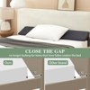 Inhand Bed Wedge Pillow for Headboard - Gray Bed Wedge Gap Filler, Bloster Triangle Headboard Pillow Queen Size Stop Losing Pillows from Mattress - 4 of 4