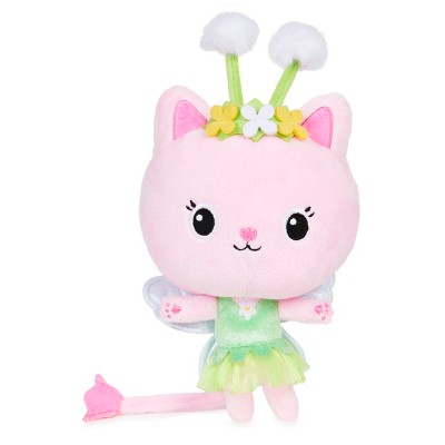 Gabby’s Dollhouse, 7-inch Kitty Fairy Purr-ific Plush Toy, Kids Toys for Ages 3 and up