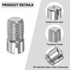 Unique Bargains 304 Stainless Steel Durable Multipurpose Precision Structure Mechanical Fasteners - 2 of 4