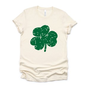 Simply Sage Market Grunge Clover Short Sleeve Tee - 1 of 4