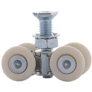 Brixwell 3-126X BY-Pass Hanger 4-Wheel Hanger Body With 4 Whe - 1 of 4