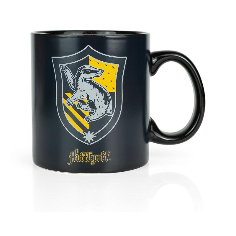 Seven20 Harry Potter Hufflepuff 20oz Heat Reveal Ceramic Coffee Mug | Color Changing Cup, 2 of 7
