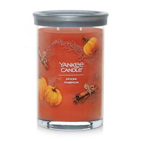 20oz Large Signature Tumbler Spiced Pumpkin - Yankee Candle : Target