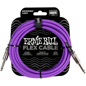 Ernie Ball Flex Straight to Straight Instrument Cable - 1 of 2