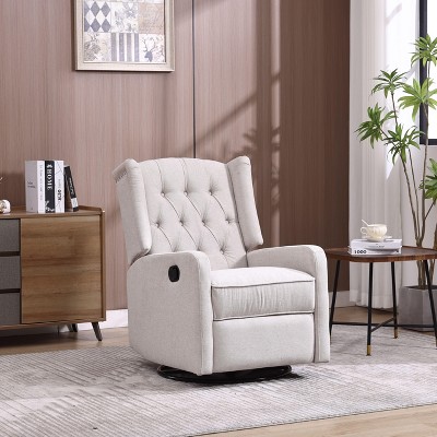 NicBex Recliner Chair Rocking Chair Glider Chair with 360 Degree Living Room Chairs Comfy Chair for Reading Room