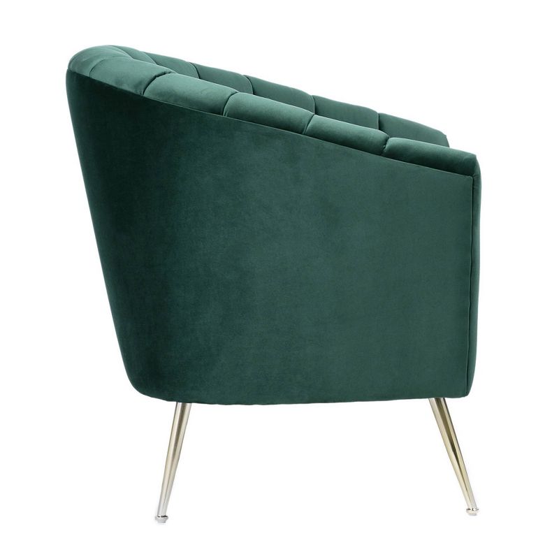 Rosemont Velvet Accent Chair - Manhattan Comfort, 5 of 9