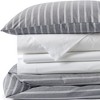 Lands' End Oxford Yarn Dyed Cotton Reversible Duvet Cover - 4 of 4