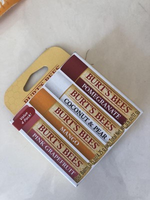 Burt's Bees Lip Balm Best Of Burt's - 4ct : Target