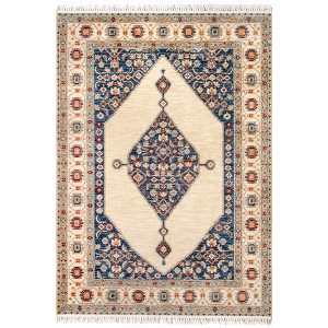 Nuloom Halley Floral Cardinal Medallion Indoor Area Rug - 1 of 4