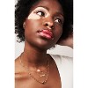 Adornia 14k Gold Plated Lock Paper Clip Chain Necklace - 2 of 4