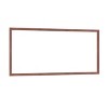 Okak Modern Rectangle Bathroom Mirror with Wide Frame, Large Hanging Mirror, Vanity Mirror for Bathroom, Bedroom, Living Room - 4 of 4