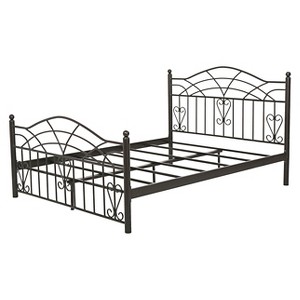 Christopher Knight Home Brassfield King Sized Iron Bed - King - Black