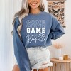 Simply Sage Market Women's  Garment Dyed Graphic Sweatshirt Game Day Stacked Basketball - 2 of 3